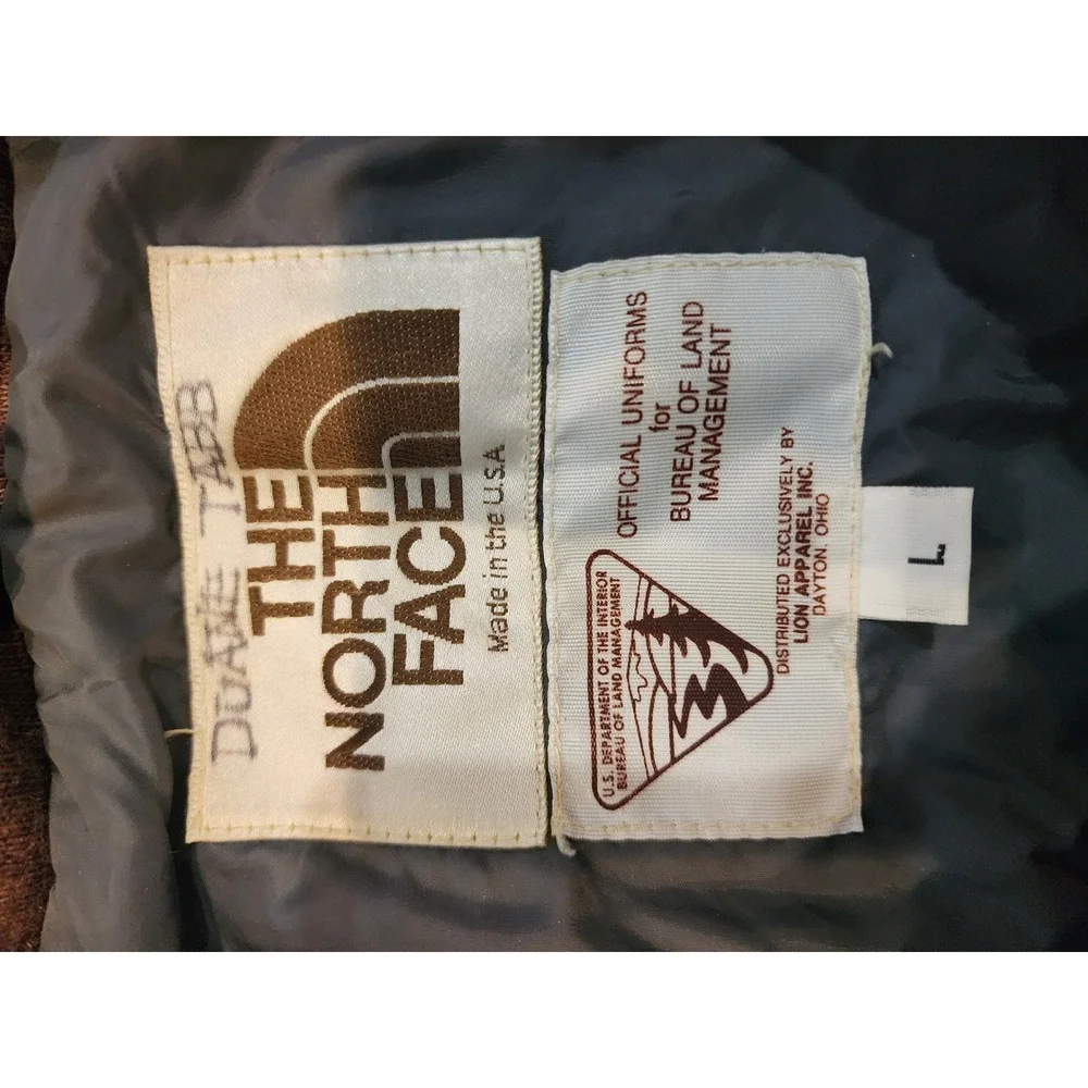 The North Face 80s Bureau of Land Management Men's L Made in USA Gov't Issue